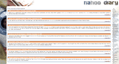 Desktop Screenshot of diary.nahoo.net